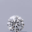 0.28 carat Round diamond D IF Excellent