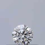 0.18 carat Round diamond G IF Excellent