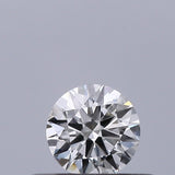 0.25 carat Round diamond E VVS2 Excellent