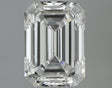 0.81 carat Emerald diamond F SI1 