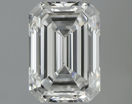 0.81 carat Emerald diamond F SI1 