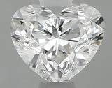 0.40 carat Heart diamond F VVS1 