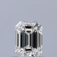 0.41 carat Emerald diamond H IF 