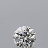 0.19 carat Round diamond F  IF Excellent