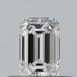 0.27 carat Emerald diamond E  VVS2