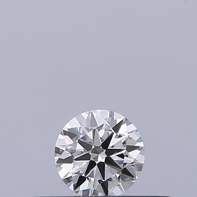 0.18 carat Round diamond E IF Excellent