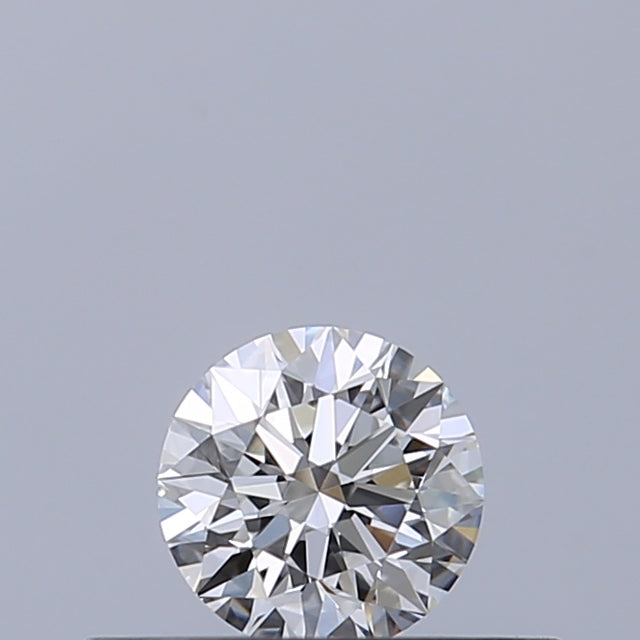 0.24 carat Round diamond E VVS1 Excellent