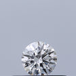 0.19 carat Round diamond E VVS2 Excellent