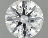 0.53 carat Round diamond E VVS2 Excellent
