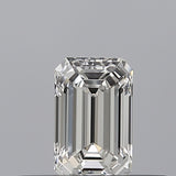 0.26 carat Emerald diamond F VVS1 