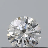 0.19 carat Round diamond F  IF Excellent