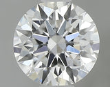 0.53 carat Round diamond E VVS2 Excellent