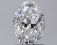 1.00 carat Oval diamond D VVS1 