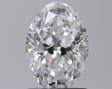 1.00 carat Oval diamond D VVS1 