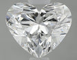0.92 carat Heart diamond E SI1 