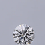 0.18 carat Round diamond E VVS1 Excellent