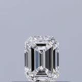 0.30 carat Emerald diamond E VVS1 