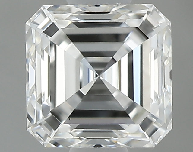 0.70 carat Asscher diamond F VS2 