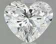 0.89 carat Heart diamond G SI1 