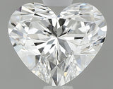 0.89 carat Heart diamond G SI1 