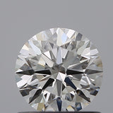 0.74 carat Round diamond F IF Excellent