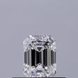 0.31 carat Emerald diamond E VVS1 