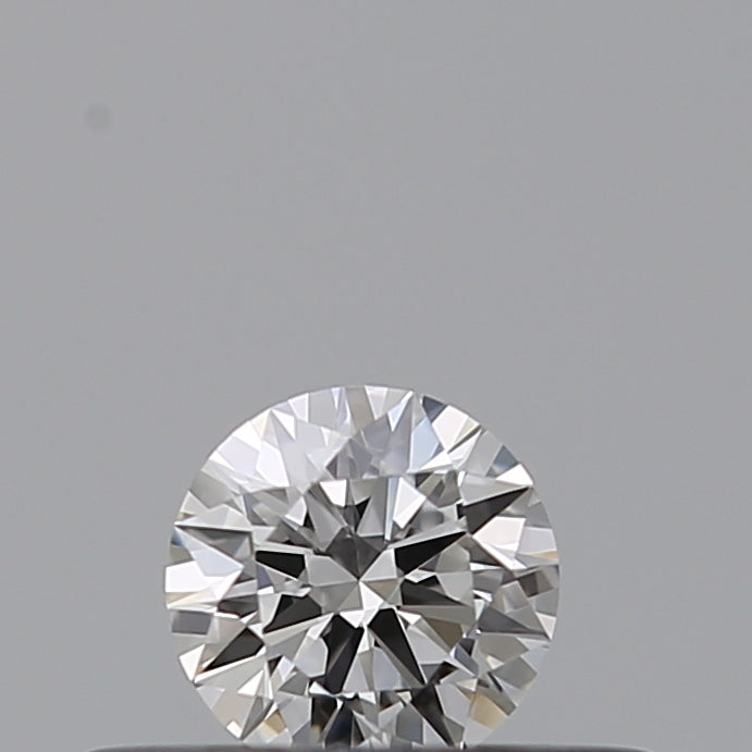 0.18 carat Round diamond F  IF Excellent