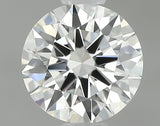 0.53 carat Round diamond H VVS2 Excellent