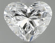 0.40 carat Heart diamond D SI1 