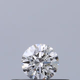 0.19 carat Round diamond D IF Excellent