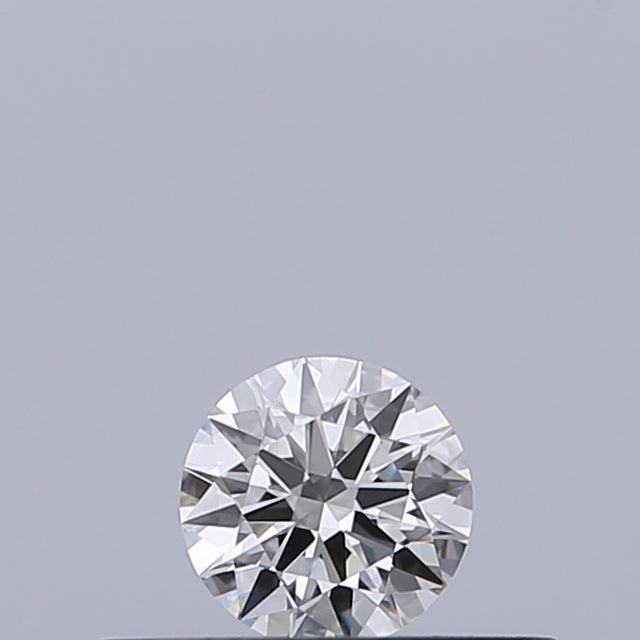 0.18 carat Round diamond F IF Excellent