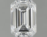 0.50 carat Emerald diamond D VS1 