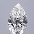 0.54 carat Pear diamond G IF 