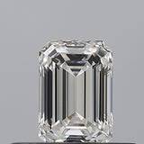 0.37 carat Emerald diamond F VVS1 