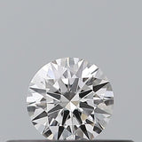 0.18 carat Round diamond E  VVS1 Excellent