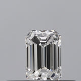 0.23 carat Emerald diamond D VVS2 