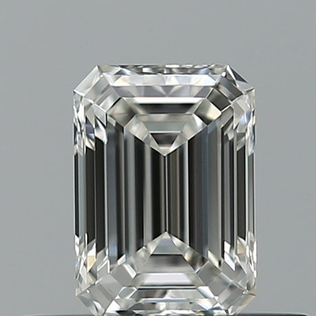 0.44 carat Emerald diamond F IF 