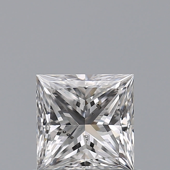 0.57 carat Princess diamond D  SI2