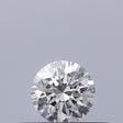 0.25 carat Round diamond E VVS2 Excellent