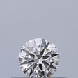 0.26 carat Round diamond E VVS2 Excellent