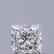 0.50 carat Princess diamond E VS2 