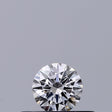 0.18 carat Round diamond E VS2 Excellent