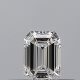 0.25 carat Emerald diamond E VVS1 