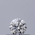 0.19 carat Round diamond D IF Excellent