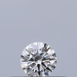 0.18 carat Round diamond E VVS2 Excellent
