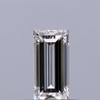 0.37 carat Baguette diamond H VVS1 