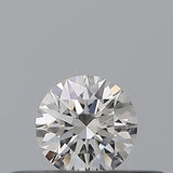 0.18 carat Round diamond E VVS2 Excellent