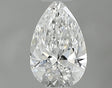 0.33 carat Pear diamond F IF 