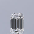 0.29 carat Emerald diamond E VVS1 