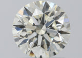 0.90 carat Round diamond K  VVS1 Excellent